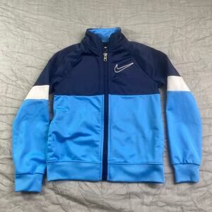 Nike Multicolored Full Zip Boys Track Jacket Size 4T